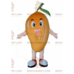 Giant Mango BIGGYMONKEY™ Mascot Costume. Fruit BIGGYMONKEY™