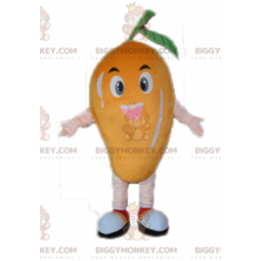 Reuze Mango BIGGYMONKEY™-mascottekostuum. Fruit BIGGYMONKEY™
