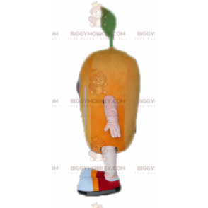 Kæmpe Mango BIGGYMONKEY™ maskotkostume. Frugt BIGGYMONKEY™