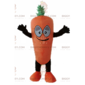 Giant Carrot BIGGYMONKEY™ Mascot Costume. Vegetable