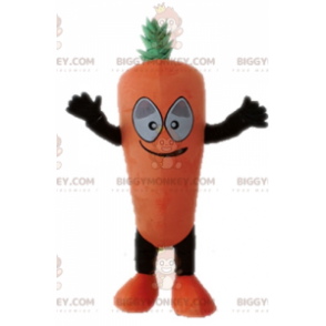 Kostým maskota Giant Carrot BIGGYMONKEY™. Zeleninový kostým