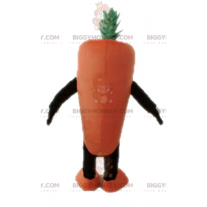 Disfraz de mascota zanahoria gigante BIGGYMONKEY™. Disfraz de