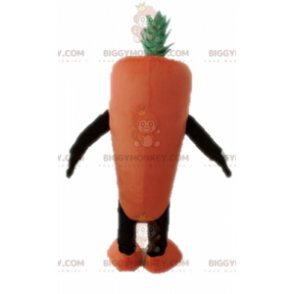 Giant Carrot BIGGYMONKEY™ maskottiasu. Kasvis BIGGYMONKEY™