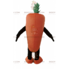 Στολή μασκότ Giant Carrot BIGGYMONKEY™. Φυτική στολή μασκότ