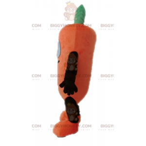 Giant Carrot BIGGYMONKEY™ Mascot Costume. Vegetable