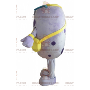 Purple insect BIGGYMONKEY™ mascot costume. Potato BIGGYMONKEY™
