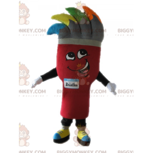 Costume mascotte BIGGYMONKEY™ Spazzola gigante. Costume da