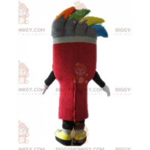 Costume mascotte BIGGYMONKEY™ Spazzola gigante. Costume da