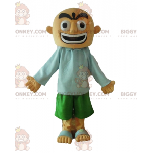 Fierce Bald Man BIGGYMONKEY™ Mascot Costume – Biggymonkey.com