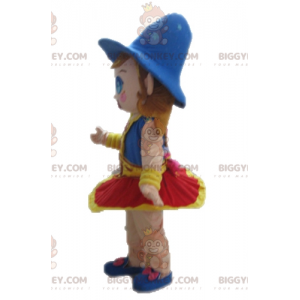 Witch BIGGYMONKEY™ Mascot Costume. Wizard BIGGYMONKEY™ Mascot