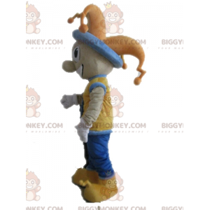 Fantasia de mascote King Jester BIGGYMONKEY™ com roupa colorida