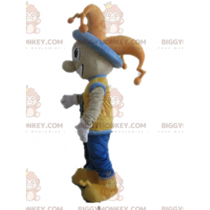 Koning Jester BIGGYMONKEY™ mascottekostuum in kleurrijke outfit