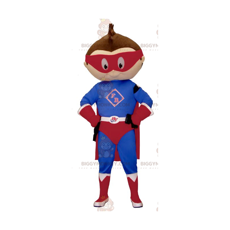 Little Boy BIGGYMONKEY™ maskottiasu supersankariasuun