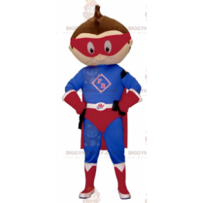 Kostým s maskotem Little Boy BIGGYMONKEY™ v superhrdinském