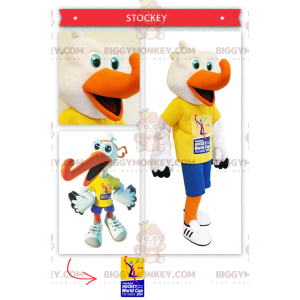 Hockey Fan Stork BIGGYMONKEY™ Mascot Costume – Biggymonkey.com