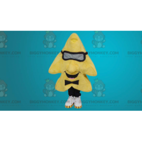 Costume de mascotte BIGGYMONKEY™ d'étoile jaune géante -