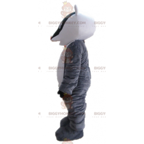 Tricolor Polecat BIGGYMONKEY™ Mascot Costume. Raccoon