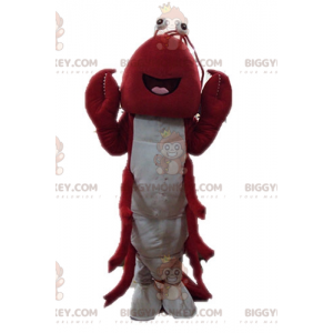 Traje de mascote de lagosta gigante BIGGYMONKEY™. Traje de