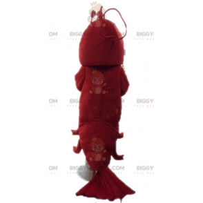 Στολή μασκότ BIGGYMONKEY™ Giant Lobster. Στολή μασκότ Crawfish