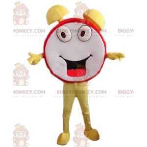 Giant Alarm Clock BIGGYMONKEY™ Mascot Costume. Clock