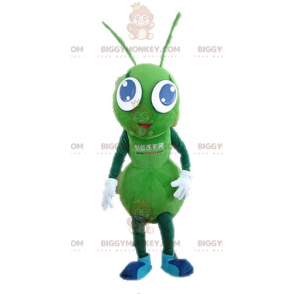 Gigantische groene mier BIGGYMONKEY™ mascottekostuum. Groen