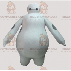 Disfraz de mascota Yeti gigante blanco y gris BIGGYMONKEY™ -