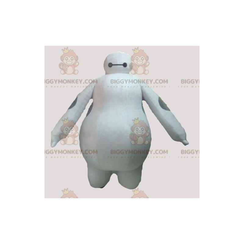 Disfraz de mascota Yeti gigante blanco y gris BIGGYMONKEY™ -