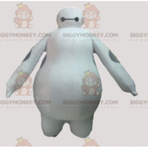 Traje de mascote gigante branco e cinza BIGGYMONKEY™ –
