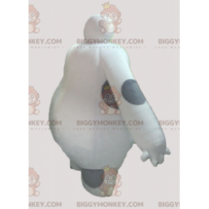 Costume de mascotte BIGGYMONKEY™ de yéti géant blanc et gris -