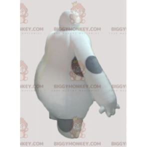 Λευκή και γκρι γιγάντια στολή μασκότ Yeti BIGGYMONKEY™ -