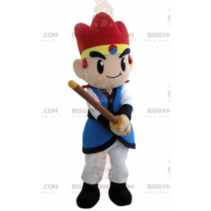Video Game Character Samurai BIGGYMONKEY™ Mascot Costume -