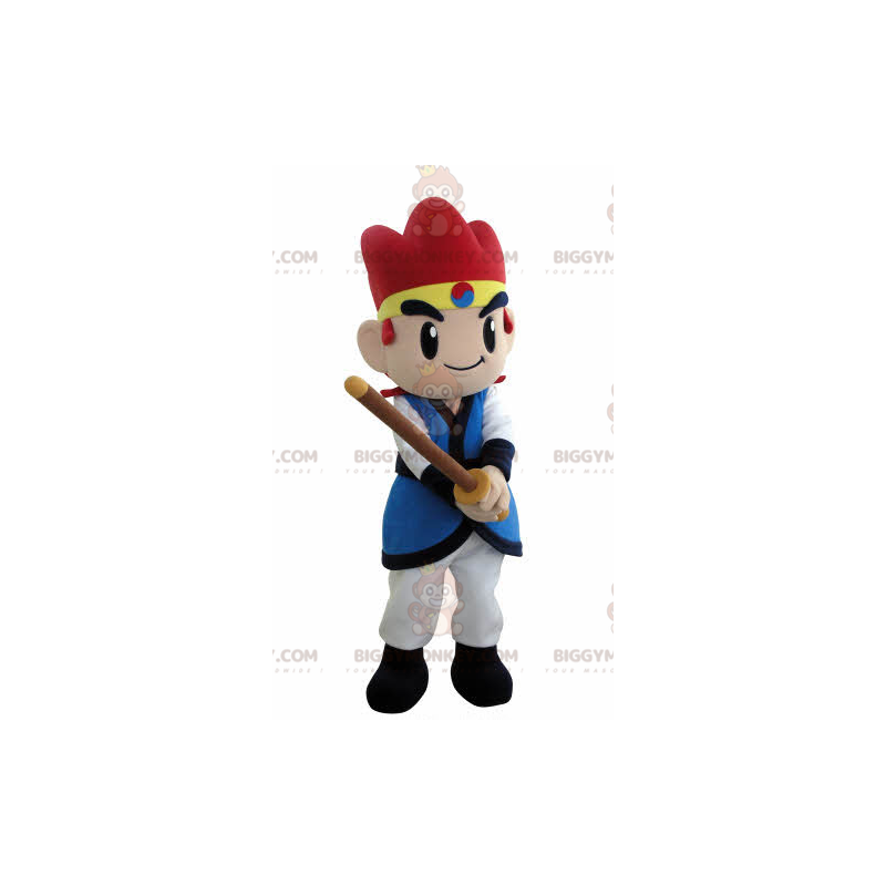 Personaggio dei videogiochi Samurai Costume mascotte