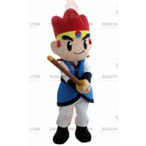 Personaggio dei videogiochi Samurai Costume mascotte