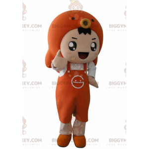 Disfraz de mascota BIGGYMONKEY™ para niño con delantal y pez -