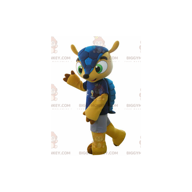 Fuleco Famoso costume da mascotte Armadillo BIGGYMONKEY™ Coppa