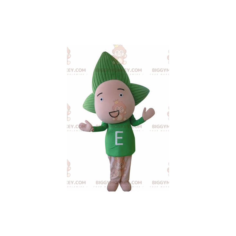 Disfraz de mascota Baby Doll BIGGYMONKEY™ con cabello verde -
