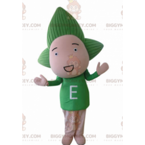 Baby Doll BIGGYMONKEY™ Mascot Costume with Green Hair –