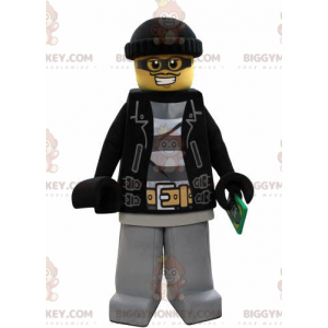 Kostým maskota lego BIGGYMONKEY™ oblečený jako bandita s