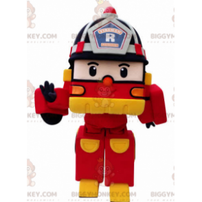 BIGGYMONKEY™ Transformers brandbilmaskotkostume -