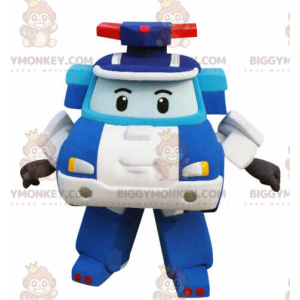 Traje de mascote BIGGYMONKEY™ do carro de polícia Transformers