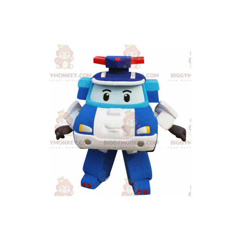 Costume da mascotte Transformers Police Car BIGGYMONKEY™ -