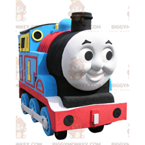 Thomas the Famous Cartoon Train BIGGYMONKEY™ Mascot Costume –