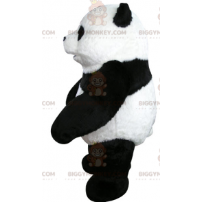 Traje de mascote de panda BIGGYMONKEY™ muito bonito e realista