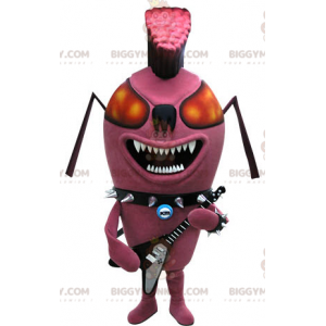 Kostým maskota Punk Insect Pink Ant BIGGYMONKEY™. Kostým