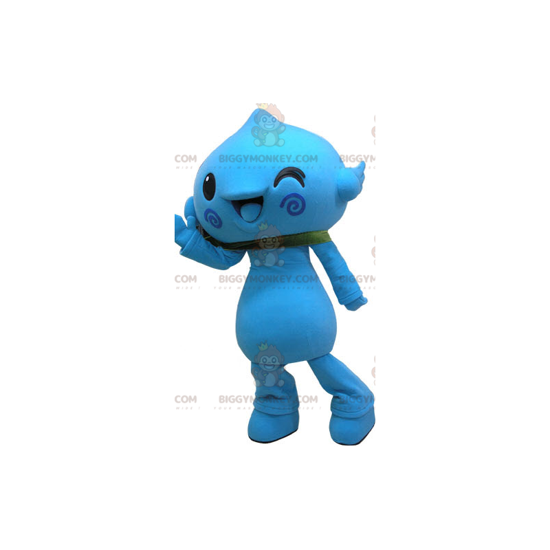 Blue Man BIGGYMONKEY™ mascottekostuum.