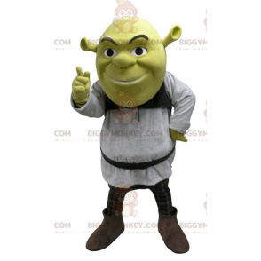 BIGGYMONKEY™ Berømt tegneserie Green Ogre Shrek Mascot Costume