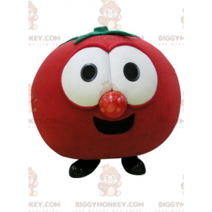 Costume da mascotte BIGGYMONKEY™ di pomodoro rosso gigante.