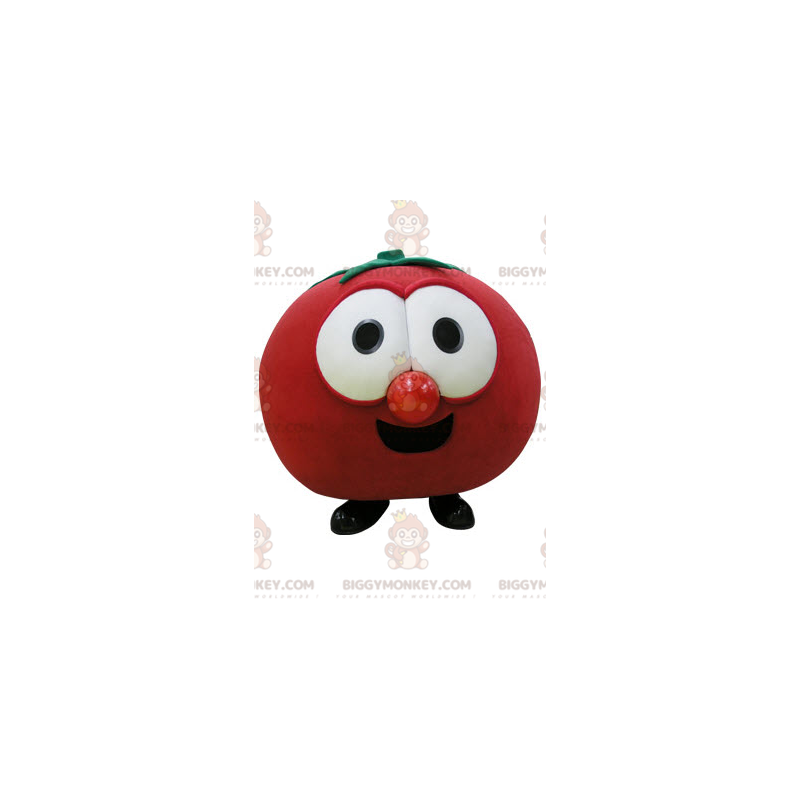 Kæmpe rød tomat BIGGYMONKEY™ maskotkostume. Frugt BIGGYMONKEY™