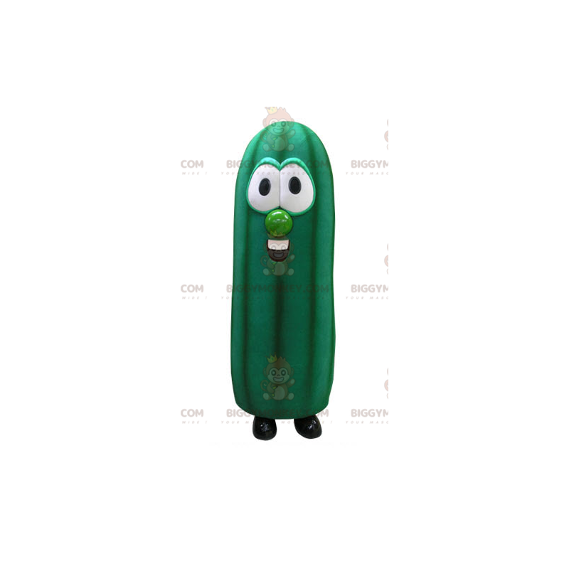 Gigantische groene courgette BIGGYMONKEY™ mascottekostuum.