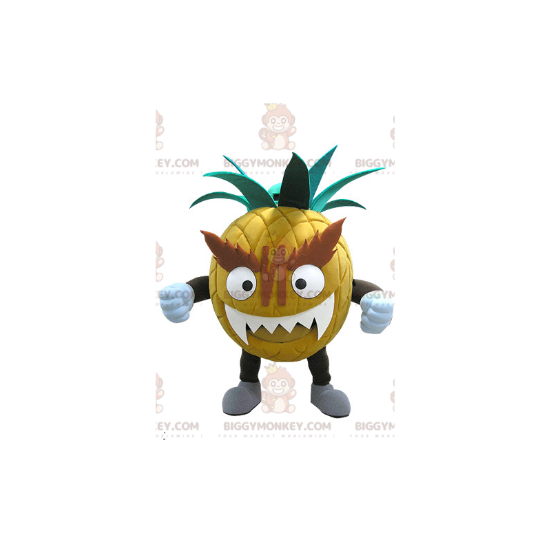 Costume da mascotte gigante intimidatorio ananas BIGGYMONKEY™ -